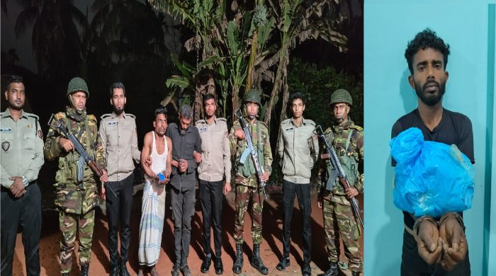 মাদকদ্রব্য নিয়ন্ত্রণ অধিদপ্তর নোয়াখালী ও লক্ষীপুর কর্তৃক মাদকসহ গডফাদার গ্রেফতার