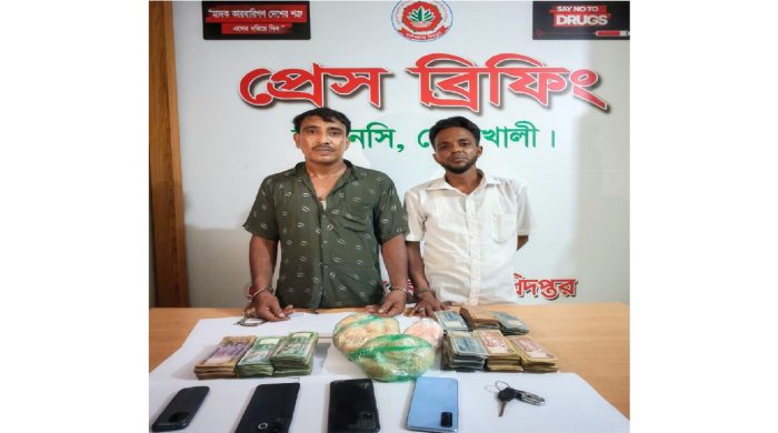 ডিএনসি নোয়াখালী কর্তৃক বিপুল পরিমান ইয়াবাসহ শীর্ষ মাদক কারবারি গ্রেফতার