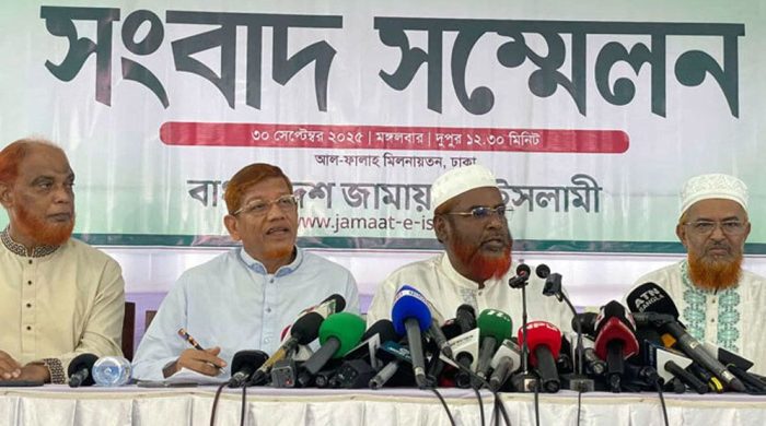 নতুন কর্মসূচি ঘোষণা করল জামায়াত