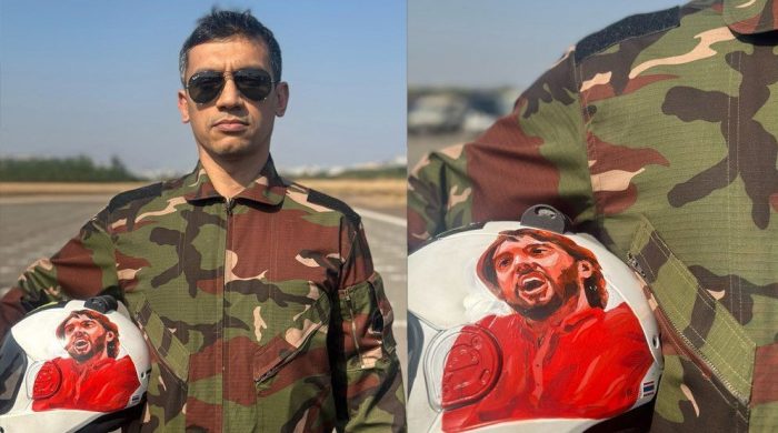 হাদির ছবি আঁকা হেলমেট পরে বিশ্ব রেকর্ড গড়বেন আশিক চৌধুরী