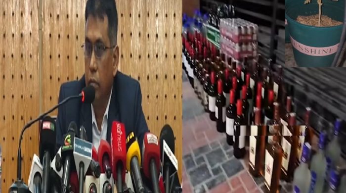 ডিএনসির অভিযানে রাজধানীতে ভেজাল মাদের কারখানা ও কুশ উদ্ধার