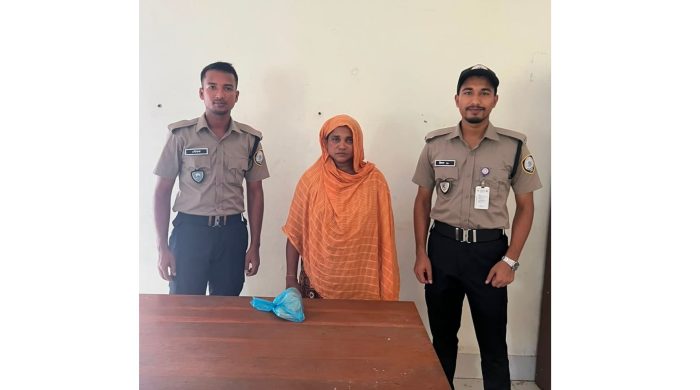 ডিএনসি মৌলভীবাজার কর্তৃক ৪০০ পিস ইয়াবা উদ্ধার